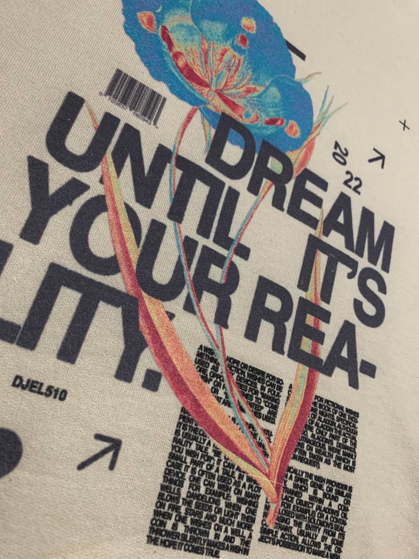 Dream Your Reality Hoodie - Sand